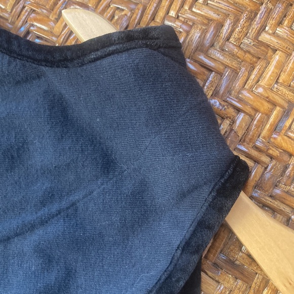 Blue Fish Vest hand printed button up crop shirt - Picture 12 of 16